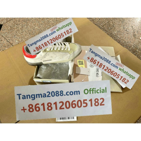 tangma2088 Official GCDR 66DB SSSTAR Premium Full Grain Leather Sneaker with Polished Silver Tone Hardware