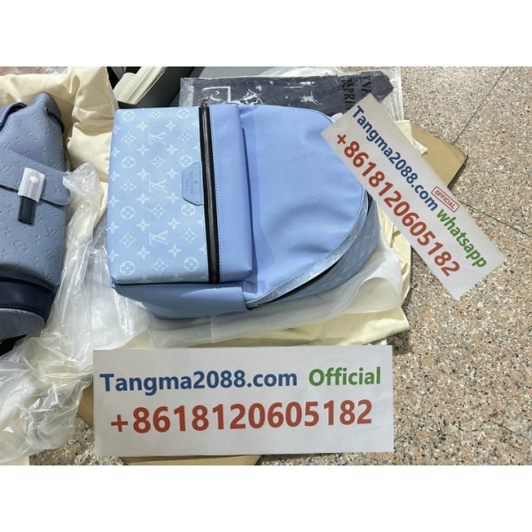 tangma2088 Official Louis Vuitton Palm Springs Backpack Monogram Coated Canvas Polished Silver Tone Hardware