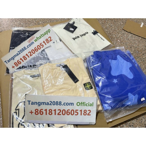 tangma2088 Official Palm Angels Classic Logo T Shirt 100 Premium Cotton Jersey None